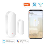 Smart Wi-Fi Door & Window Sensor — Tuya App + Voice Control