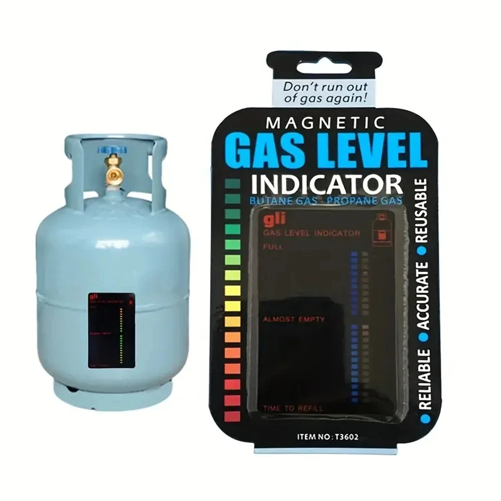 Gas Indicator Level Practical Propane Butane LPG Fuel Gas Tank Level Indicator for Home Kitchen Outdoor Use