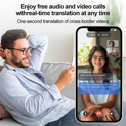 Experience the Future of Sound with Hyundai HY-Q18 Pro Bluetooth Wireless Earbuds - Touch Display, Translation Support, and Superior Noise Cancellation for Music & Calls