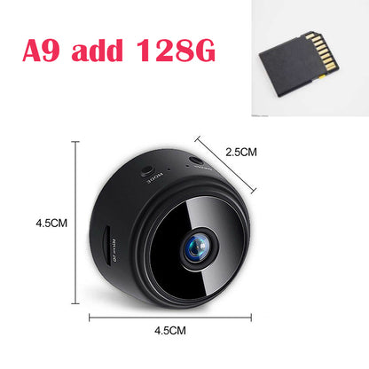 A9 Magnetic Suction Security Camera HD Camera Smart Infrared Night Vision Home