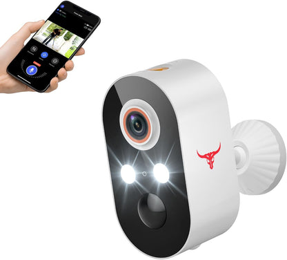 Security Cameras Wireless Outdoor, 1080P Battery Powered Camera