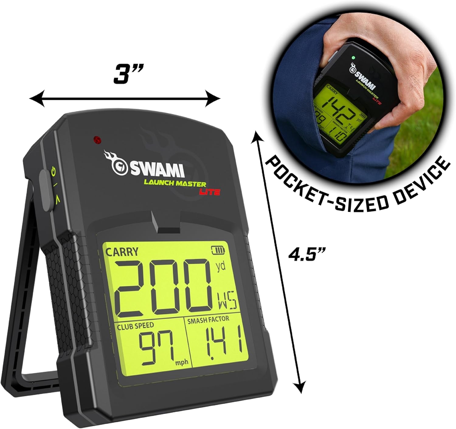 Revolutionize Your Golf Game with the Golf Swami Launch Master Lite - Your Ultimate Golf Launch Simulator!