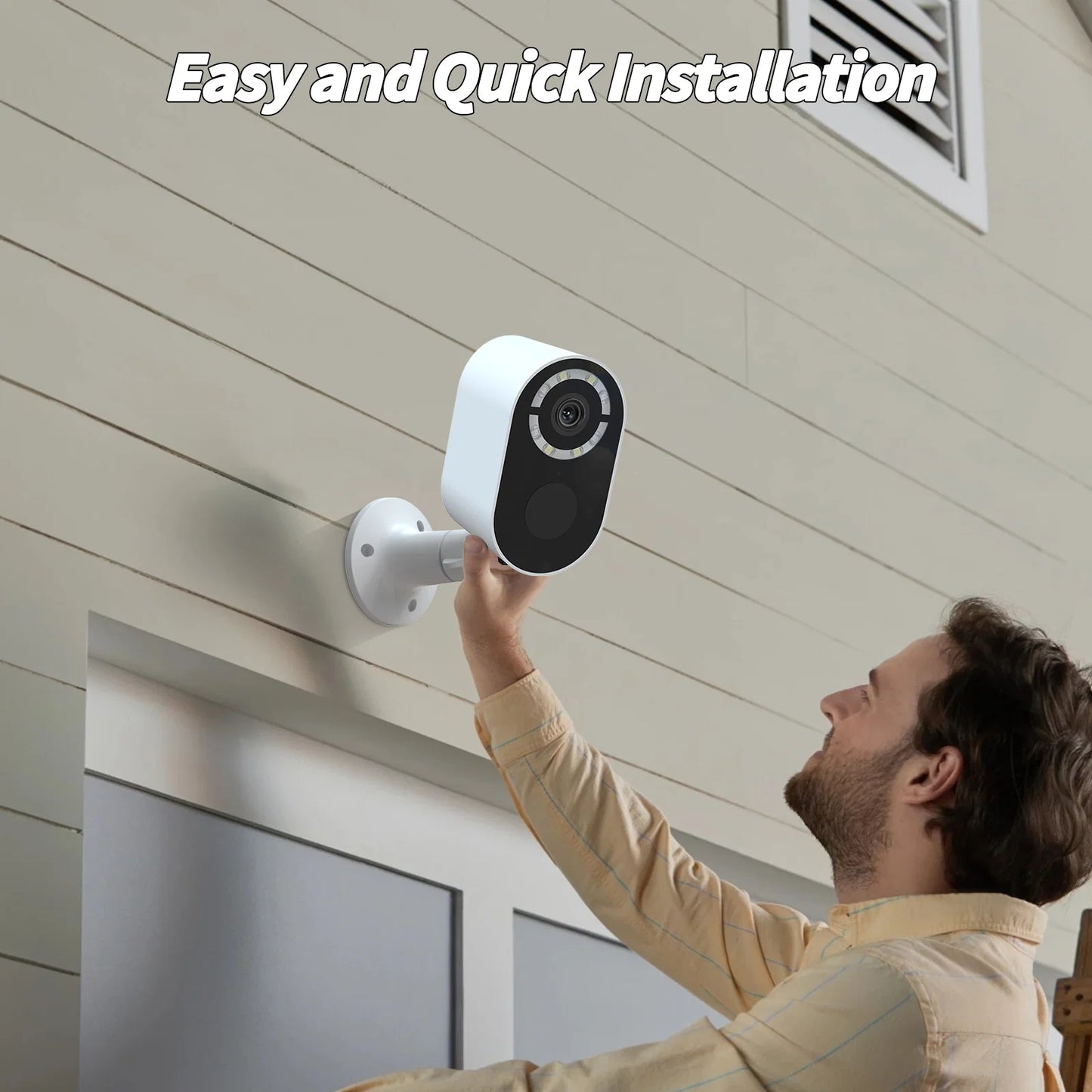 Solar Battery Security Camera Wireless Wifi CCTV Solar Powered Camera Surveill Camera Outdoor