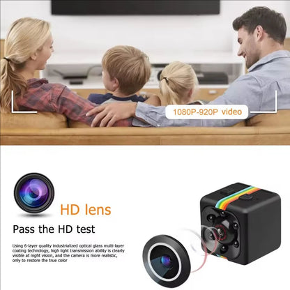 SQ11 1080P Mini Camera HD Micro Camera 30 Frame Action Video Camera Sports DV Outdoor Night Vision Support 128G
