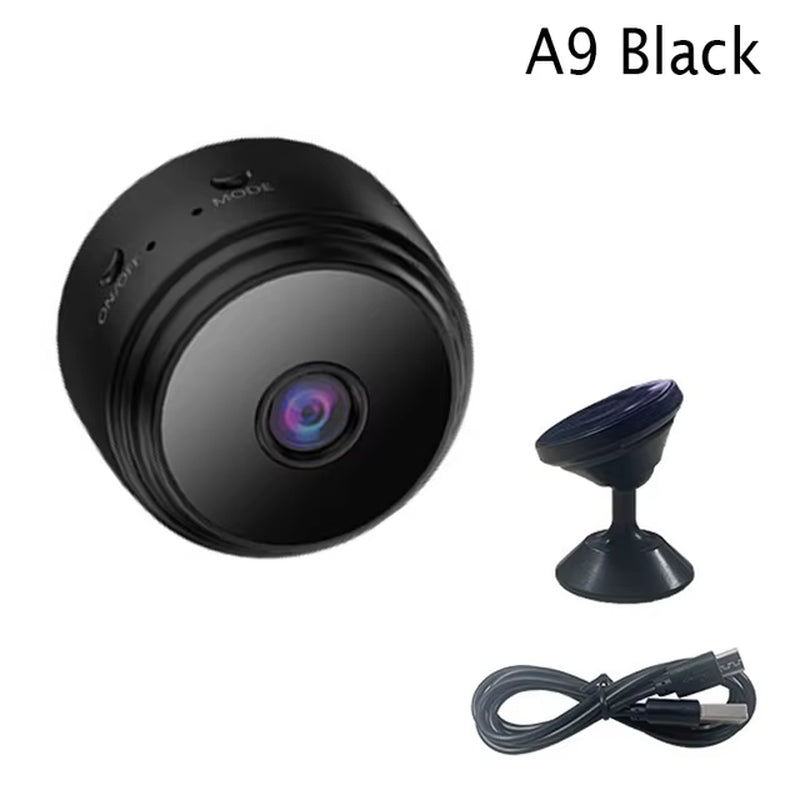 Wireless Wifi A9 Mini IP Camera Smart Home Security Night Magnetic Camcorder Surveillance Micro Motion Detection DVR Video