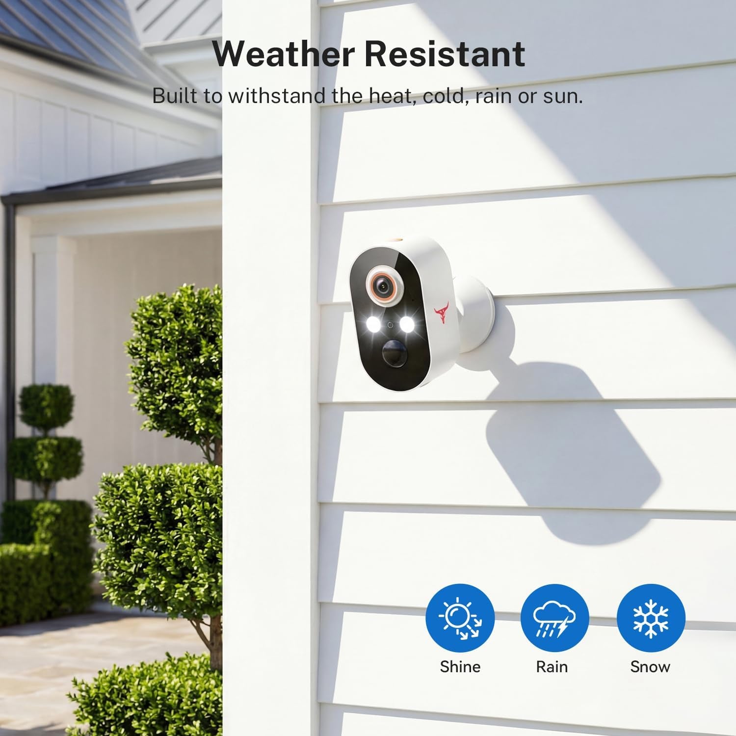 Security Cameras Wireless Outdoor, 1080P Battery Powered Camera