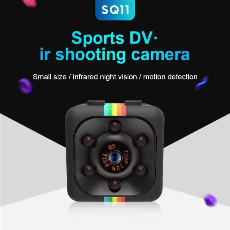 SQ11 1080P Mini Camera HD Micro Camera 30 Frame Action Video Camera Sports DV Outdoor Night Vision Support 128G
