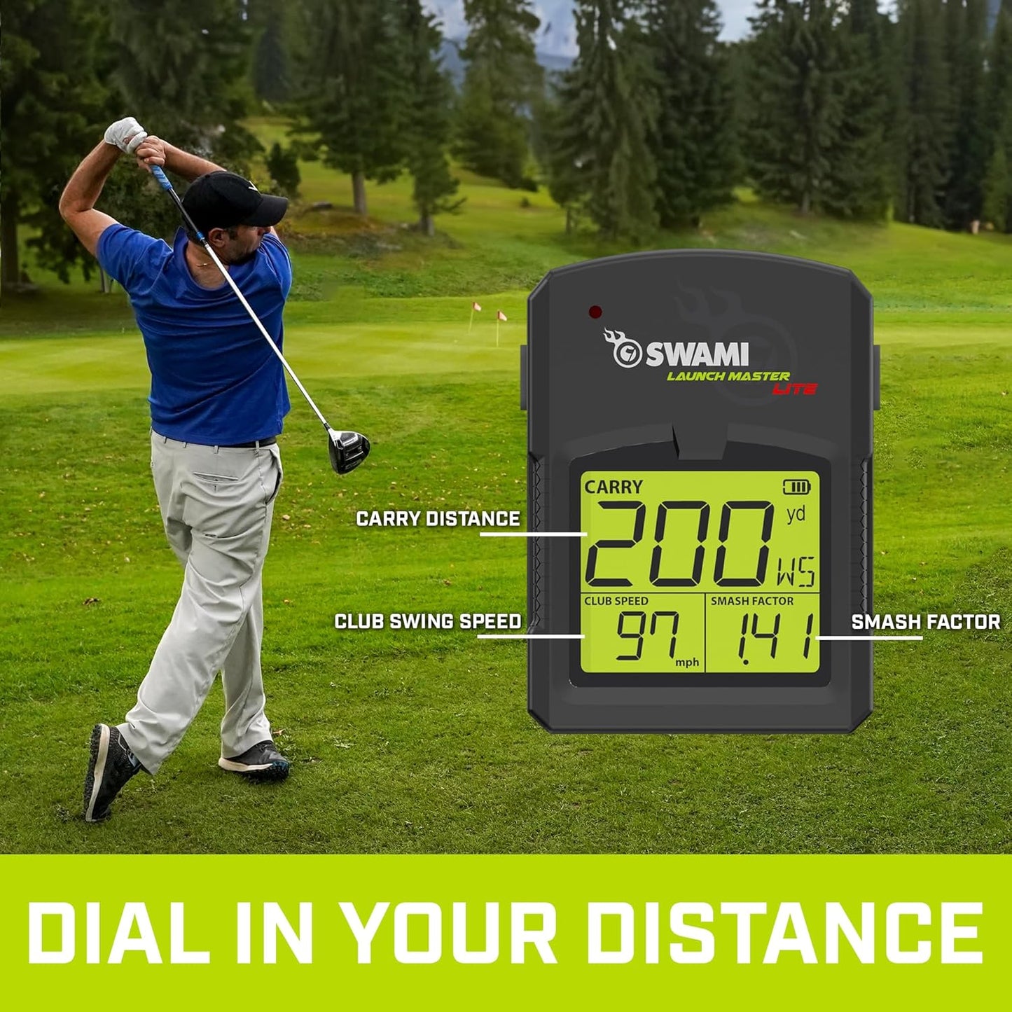 Revolutionize Your Golf Game with the Golf Swami Launch Master Lite - Your Ultimate Golf Launch Simulator!