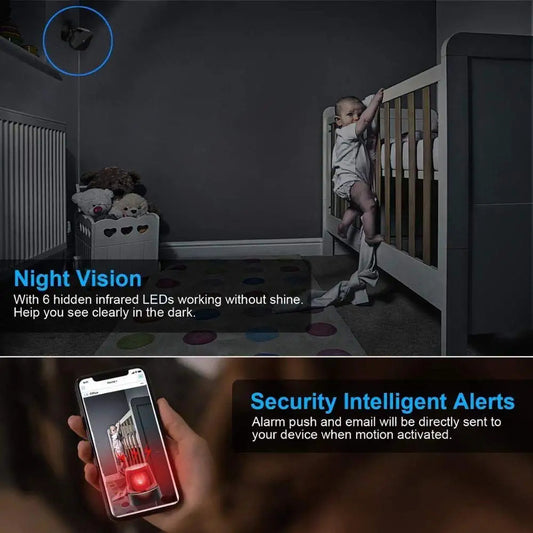 A9 Smart HD Wifi Wireless Night Vision Surveillance Camera