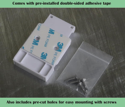 Garage Door Mounting Bracket for Simplisafe Entry Sensors, 2-Pack