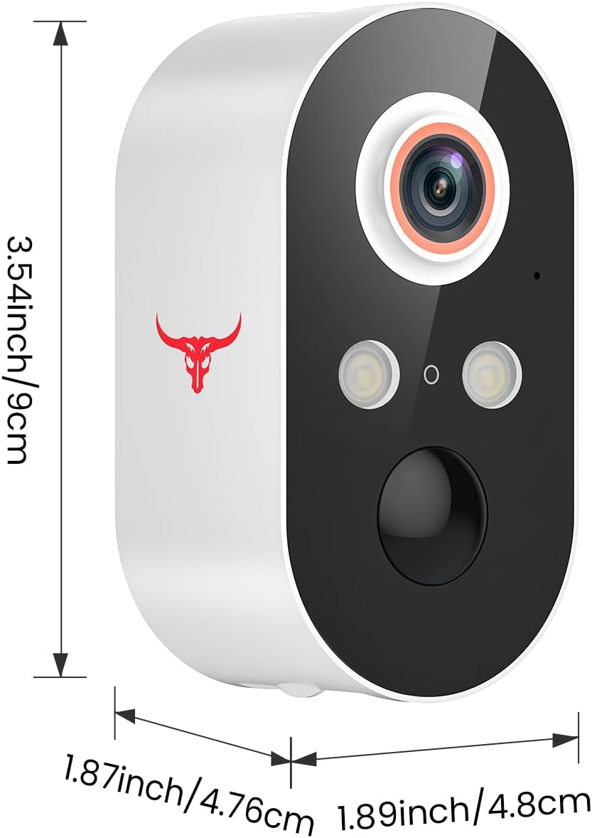 Security Cameras Wireless Outdoor, 1080P Battery Powered Camera