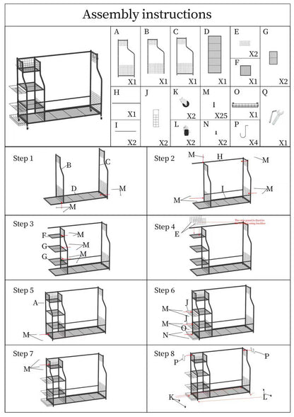 Maximize Your Space with the Ultimate 4 Golf Bag Organizer - Extra Large Storage Rack for Golf Bags, Clubs, and Accessories!