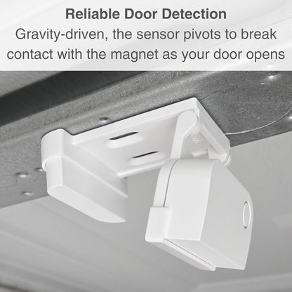 Garage Door Bracket for Ring Alarm Contact Sensors (2Nd Gen) - Sensor Not Included - Easy Installation Garage Door Security Accessory (2 Pack)