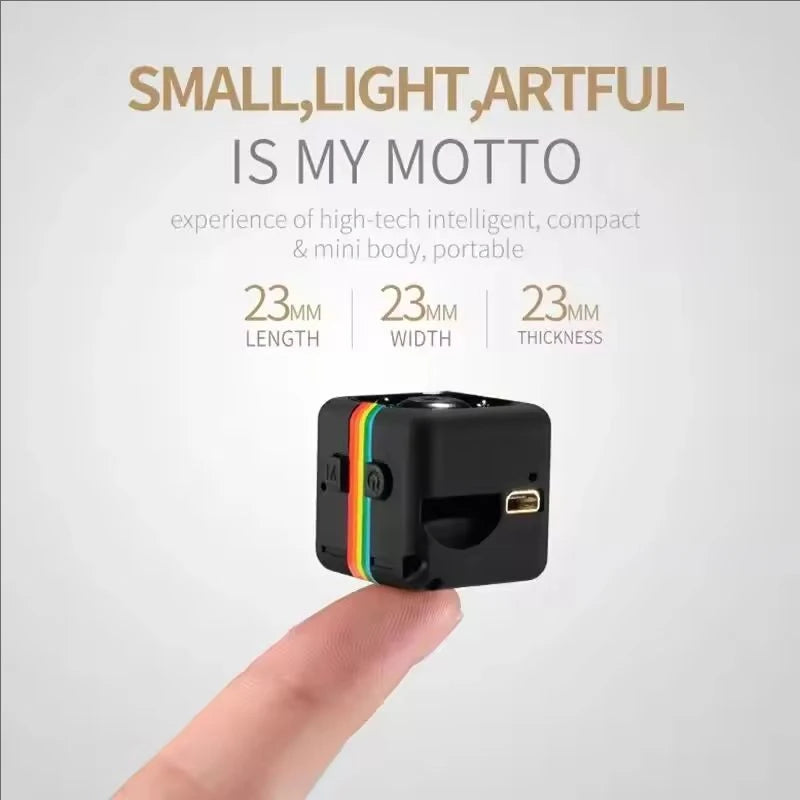 SQ11 1080P Mini Camera HD Micro Camera 30 Frame Action Video Camera Sports DV Outdoor Night Vision Support 128G