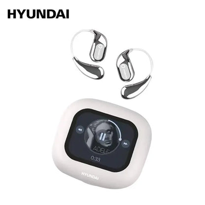 Experience the Future of Sound with Hyundai HY-Q18 Pro Bluetooth Wireless Earbuds - Touch Display, Translation Support, and Superior Noise Cancellation for Music & Calls