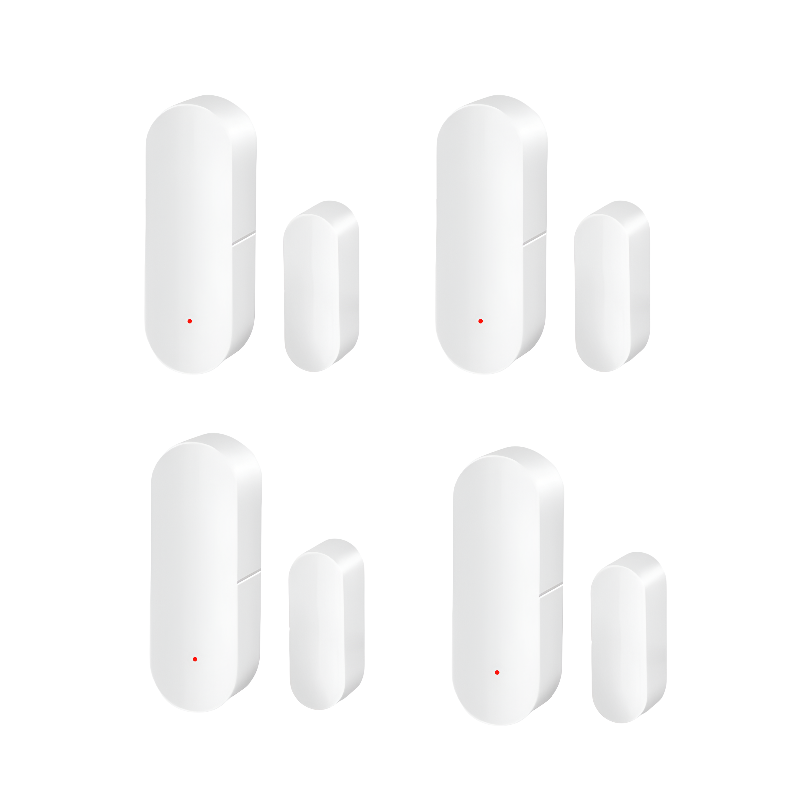 Smart Wi-Fi Door & Window Sensor — Tuya App + Voice Control