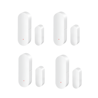 Smart Wi-Fi Door & Window Sensor — Tuya App + Voice Control