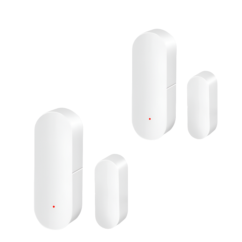 Smart Wi-Fi Door & Window Sensor — Tuya App + Voice Control