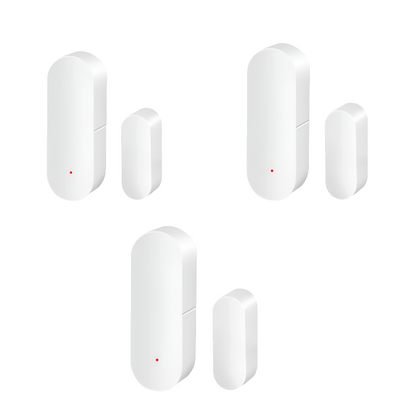 Smart Wi-Fi Door & Window Sensor — Tuya App + Voice Control