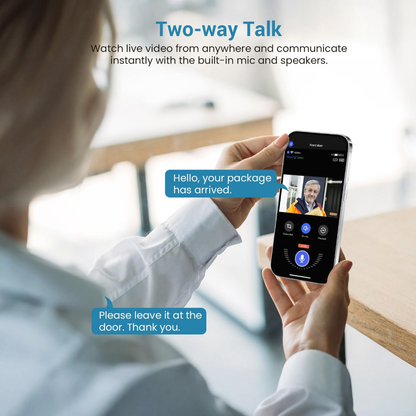 1080P Smart Wireless Video Doorbell Camera