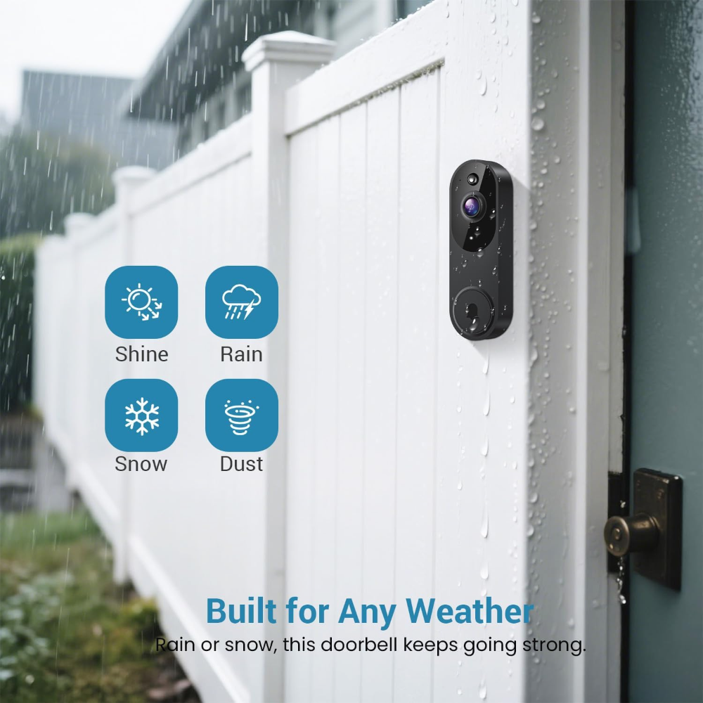 1080P Smart Wireless Video Doorbell Camera